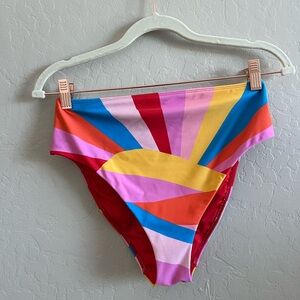 Show Me Your MuMu Colorful High-Waisted Bikini Bottom